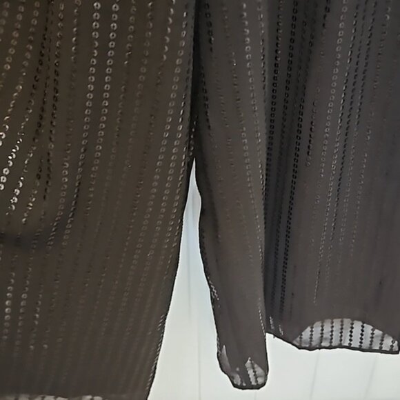 Modcloth Twinkle Like Starlight Wide Leg Sequined Jumpsuit Size XS New Party - Picture 5 of 14